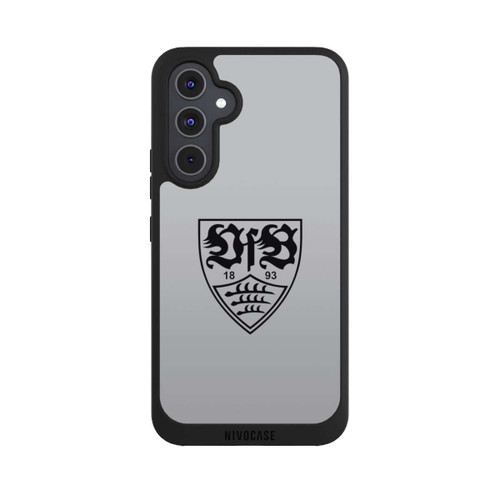 Samsung Galaxy A54 5G NIVOpure VfB Stuttgart Wappen Grau