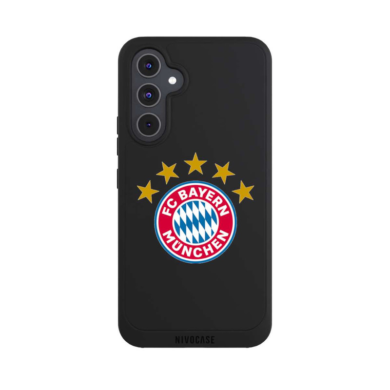 Galaxy A54 5G NIVOpure Logo FCB avec Étoiles - sans Fond