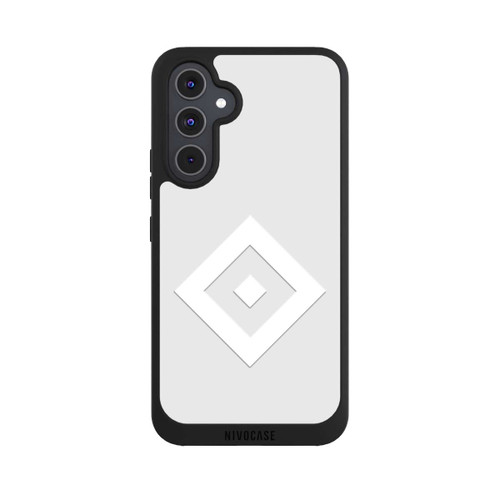 Samsung Galaxy A54 5G NIVOpure Rauten Logo auf HSV Grau