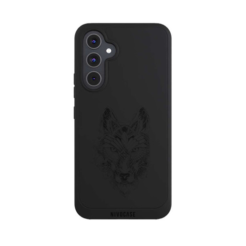 Samsung Galaxy A54 5G NIVOpure Wolf Mandala ohne Hintergrund