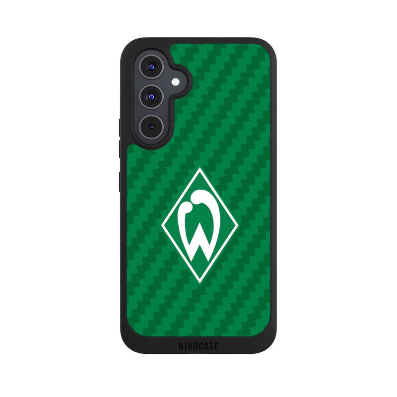 Galaxy A54 5G NIVOpure Carbonlook - Werder Bremen