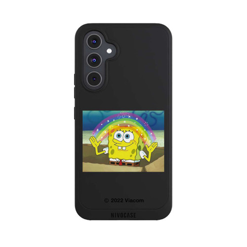 Samsung Galaxy A54 5G NIVOpure Spongebob - Regenbogen Meme transparent