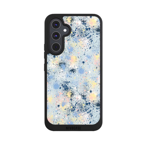 Samsung Galaxy A54 5G NIVOpure Tintentropfen Staub Textur Blau
