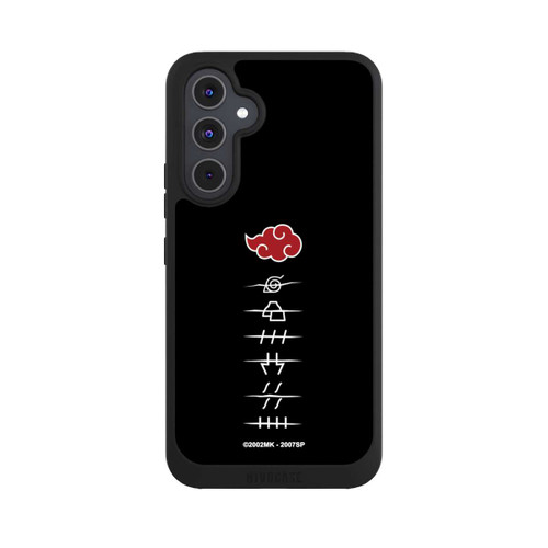 Samsung Galaxy A54 5G NIVOpure Symboles des membres de l'Akatsuki noirs