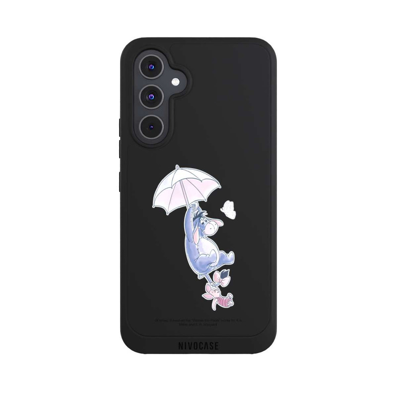 Galaxy A54 5G NIVOpure Winnie Pooh Eeyeore Find Happiness Transparent