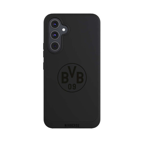 Samsung Galaxy A54 5G NIVOpure BVB Logo Schwarz Transparent