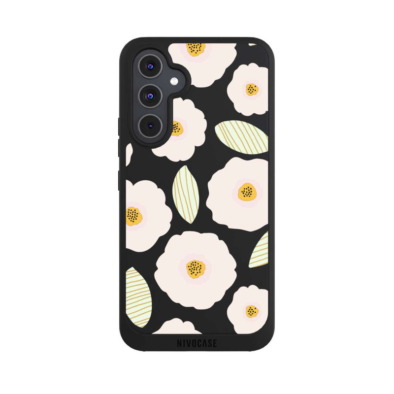 Galaxy A54 5G NIVOpure Simple Pastell Flowers Light Transparent