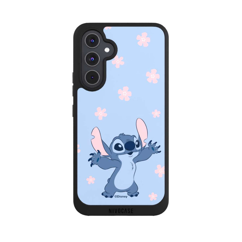 Galaxy A54 5G NIVOpure Stitch Pastel Flowers Blue