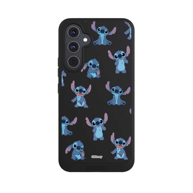 Galaxy A54 5G NIVOpure Stitch Faces Pattern Transparent