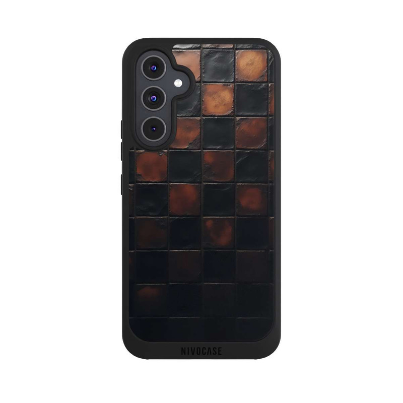 Galaxy A54 5G NIVOpure Karomuster Metallic Look mit KI