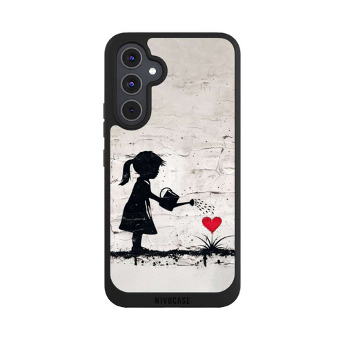 Samsung Galaxy A54 5G NIVOpure Girl Watering Bunch of Flowers 