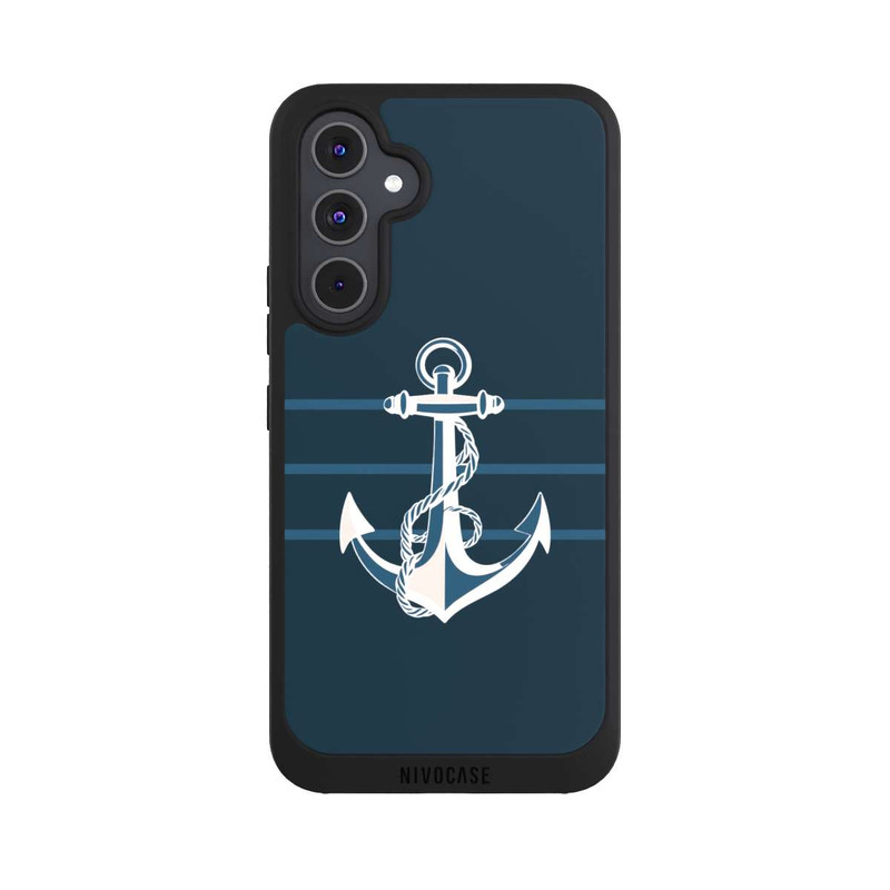 Galaxy A54 5G NIVOpure Anchor Line Blue with AI