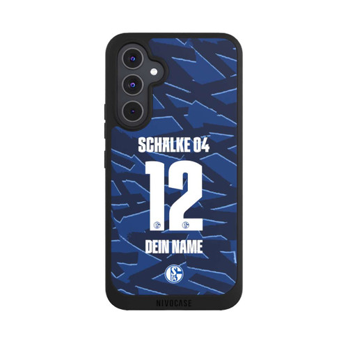 Samsung Galaxy A54 5G NIVOpure Schalke 04 Trikot Personalisierbar 25-26