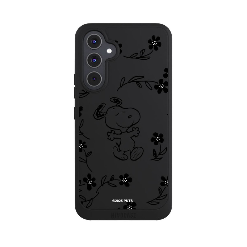 Galaxy A54 5G NIVOpure Snoopy und Flowers Transparent