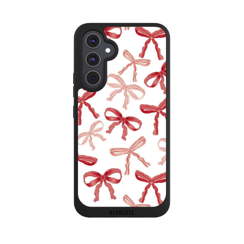 Galaxy A54 5G NIVOpure Red Bows Pattern