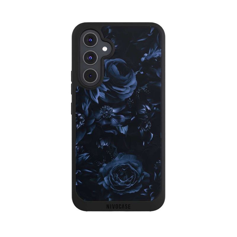 Galaxy A54 5G NIVOpure Shadow Flowers Blue