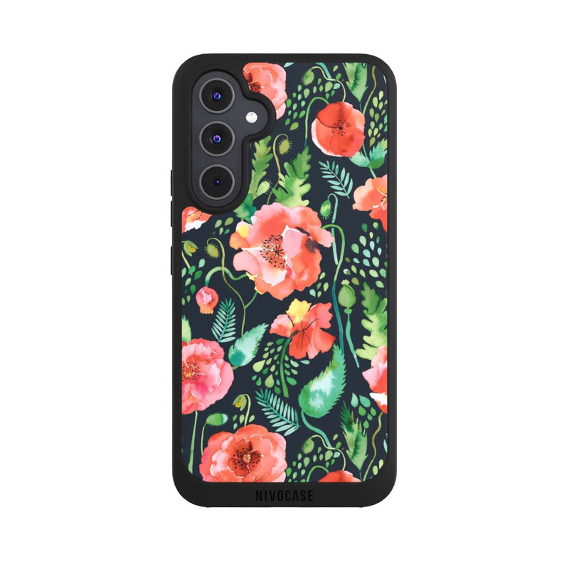 Galaxy A54 5G NIVOpure Poppies Dark Wilderness
