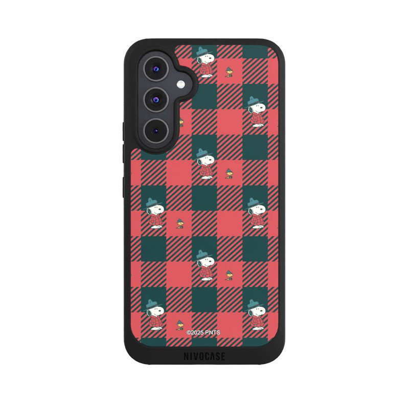 Galaxy A54 5G NIVOpure Peanuts Red Tartan Pattern