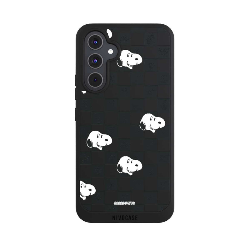 Galaxy A54 5G NIVOpure Snoopy Checked Pattern