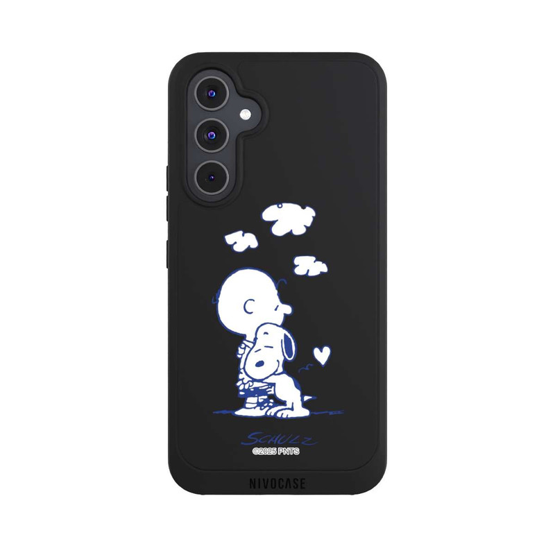 Galaxy A54 5G NIVOpure Peanuts Charlie Brown Snoopy Hug Transparent