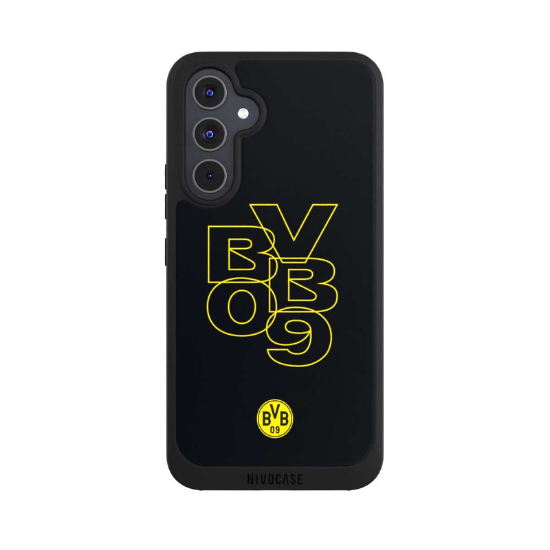 Galaxy A54 5G NIVOpure BVB09 Gelb Schwarz