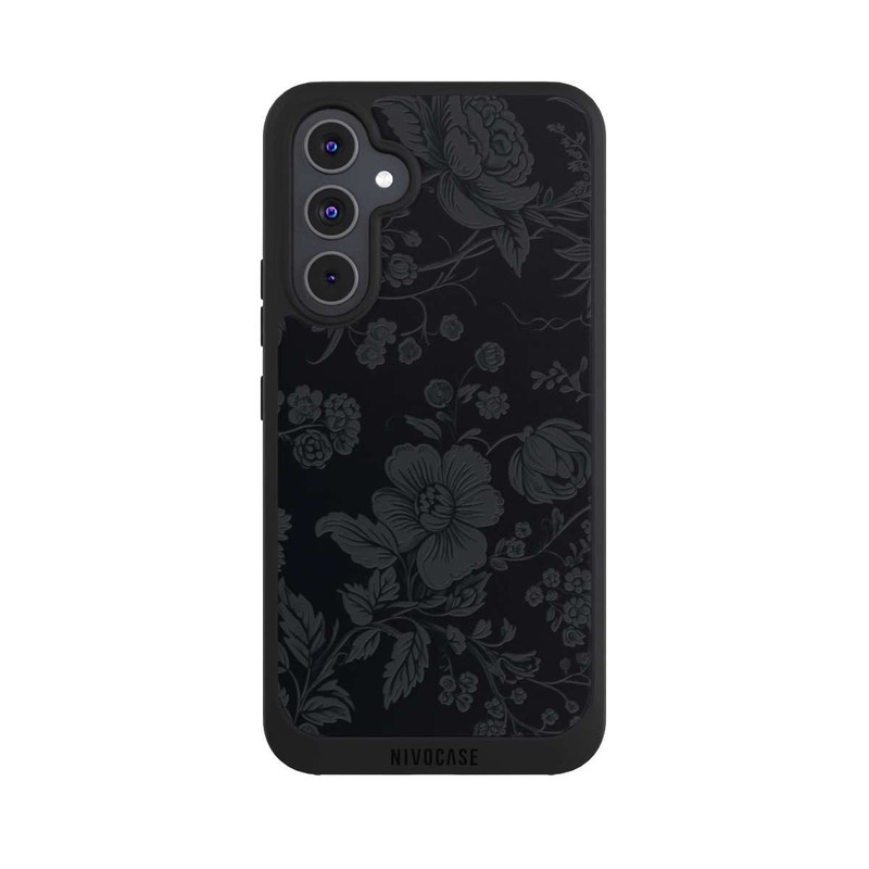 Galaxy A54 5G NIVOpure Dunkle Blumen Vintageoptik