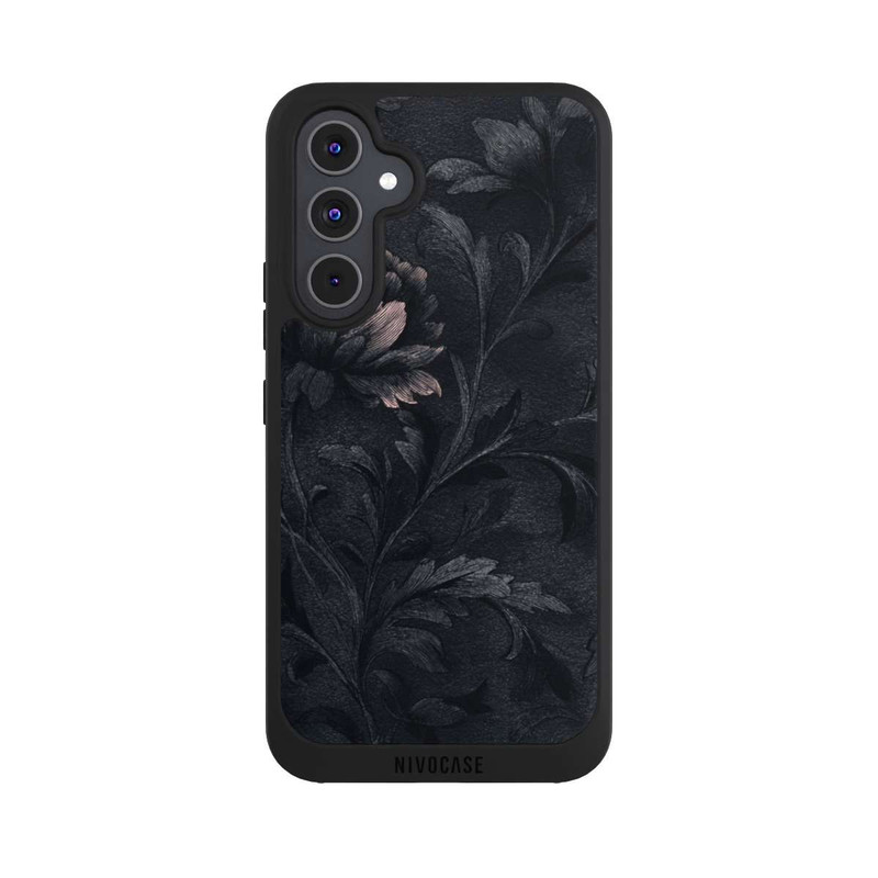 Galaxy A54 5G NIVOpure Flower Pattern Dark Vintage