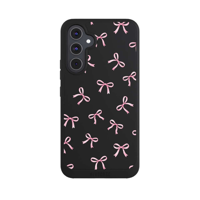 Galaxy A54 5G NIVOpure Pink Bows transparent with AI