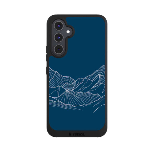 Samsung Galaxy A54 5G NIVOpure Konturlinien des Blue Mountain