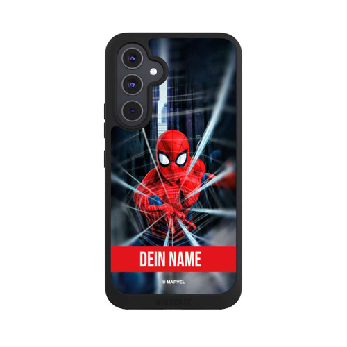 Samsung Galaxy A54 5G NIVOpure Spiderman Webs in Action Personalisierbar