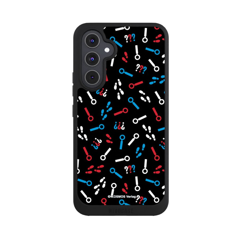 Galaxy A54 5G NIVOpure Drei Fragezeichen Detektiv Muster