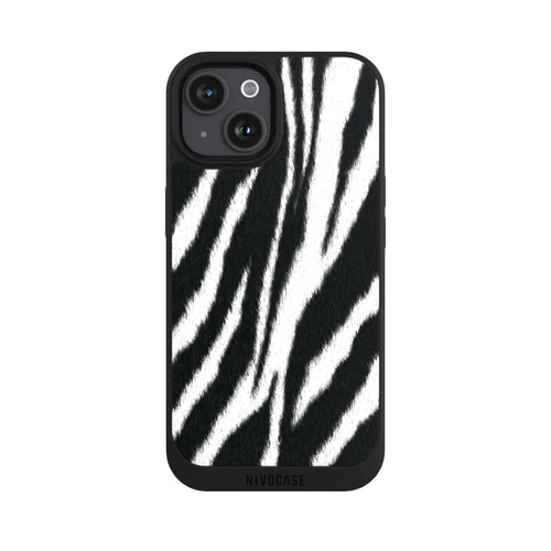 Apple iPhone 15 NIVOpure Look zèbre