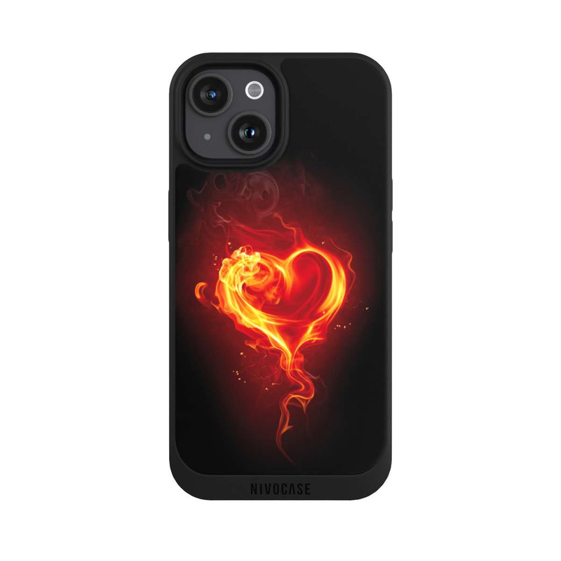 iPhone 15 NIVOpure Flame Heart