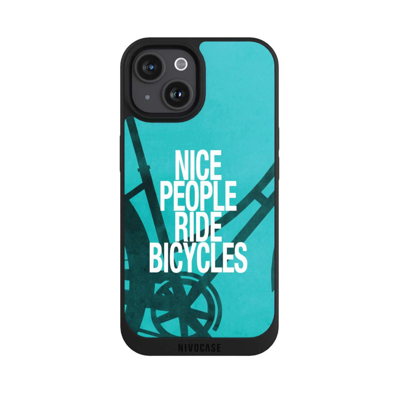 iPhone 15 NIVOpure Nice People Ride Bicycles