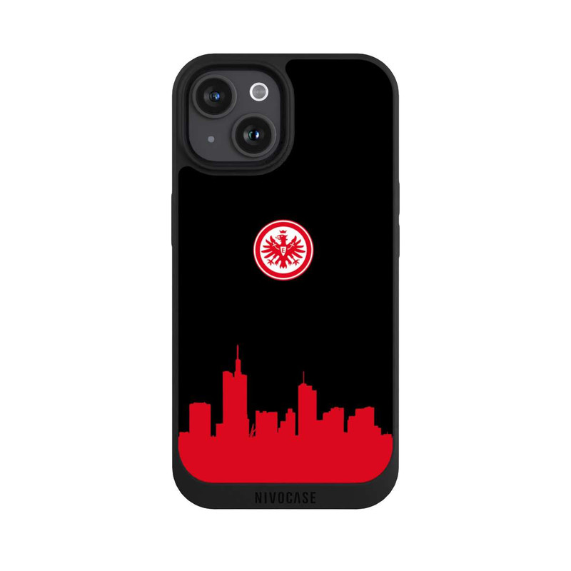 iPhone 15 NIVOpure Eintracht Frankfurt Skyline rot