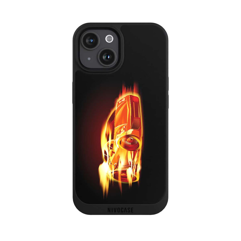 iPhone 15 NIVOpure Voiture en Feu