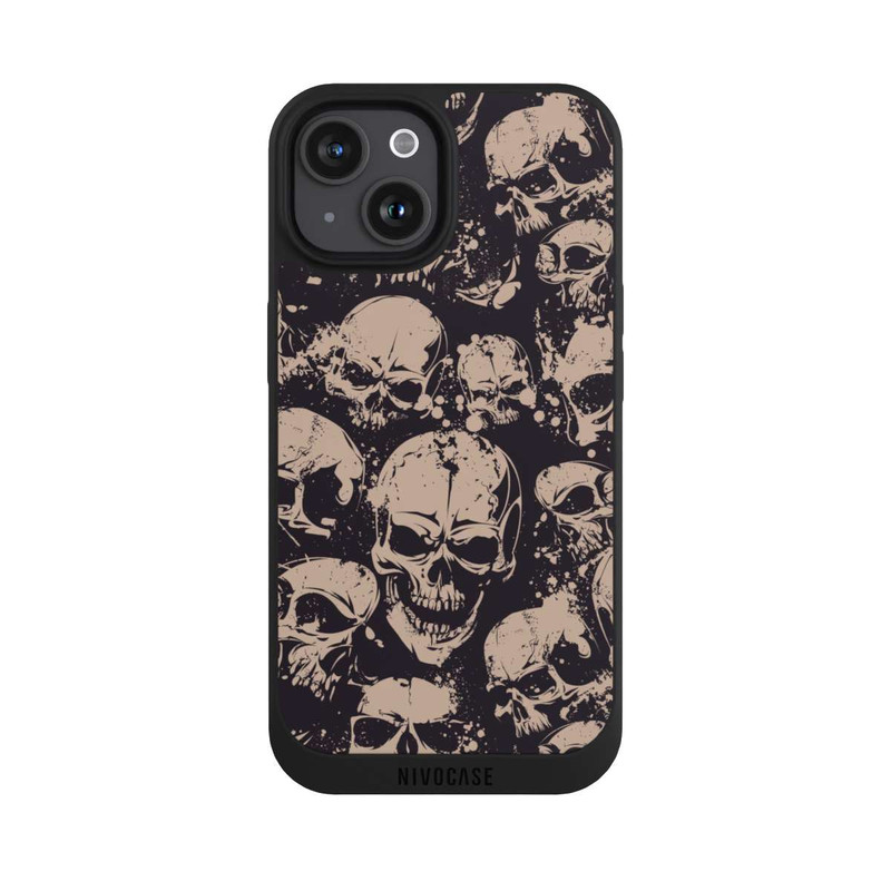 iPhone 15 NIVOpure Halloween Skulls