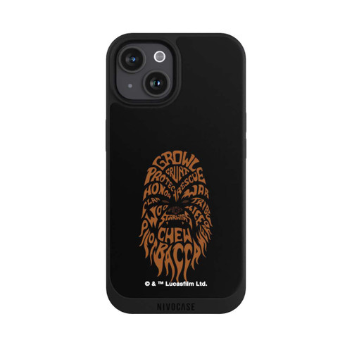 Apple iPhone 15 NIVOpure Chewbacca Typo Grafisch