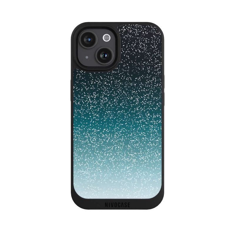 iPhone 15 NIVOpure Glitter Nightfall Look