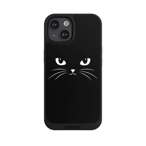 Apple iPhone 15 NIVOpure Black Cat 