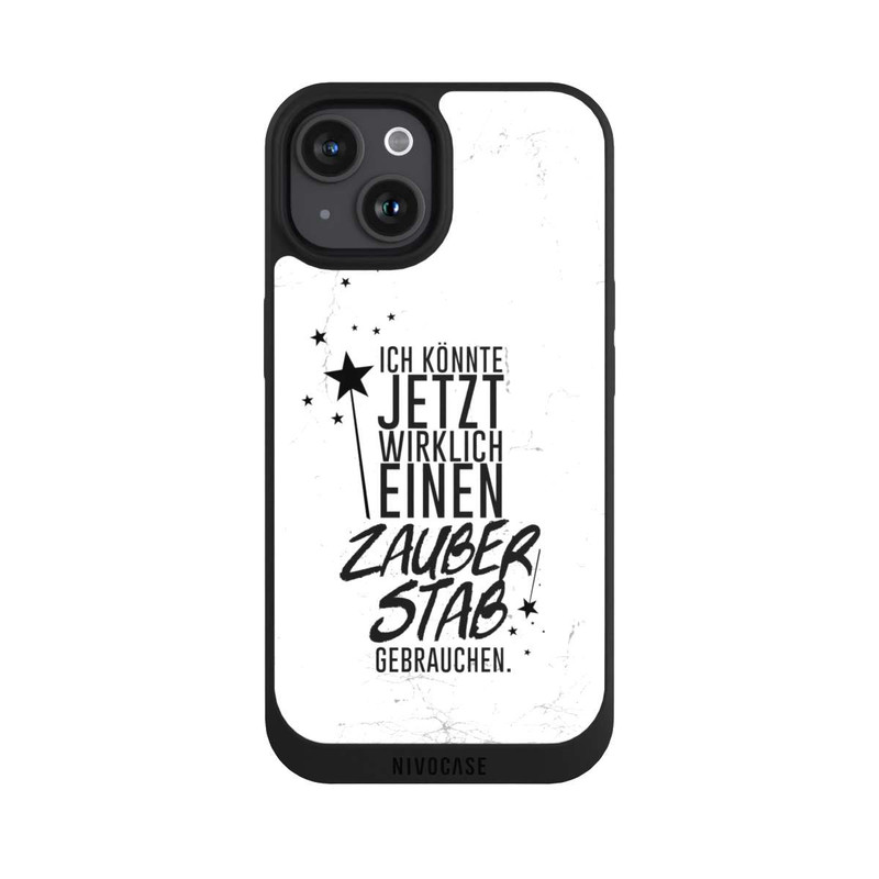 iPhone 15 NIVOpure Zauberstab Spruch