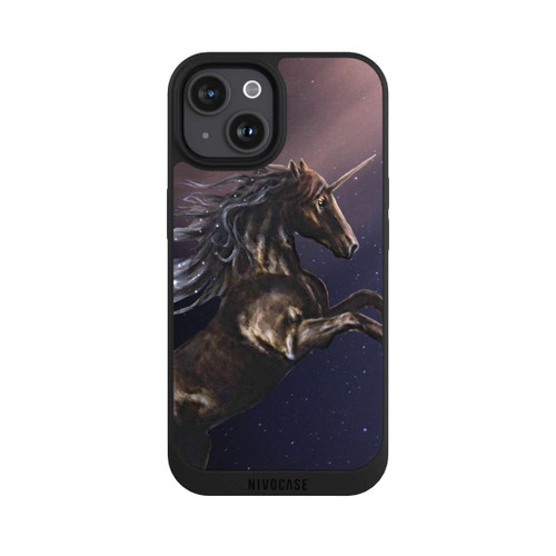 Apple iPhone 15 NIVOpure Dark-Blue Unicorn
