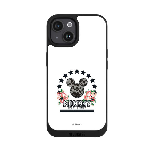 Apple iPhone 15 NIVOpure Mickey Mouse - College Flowers