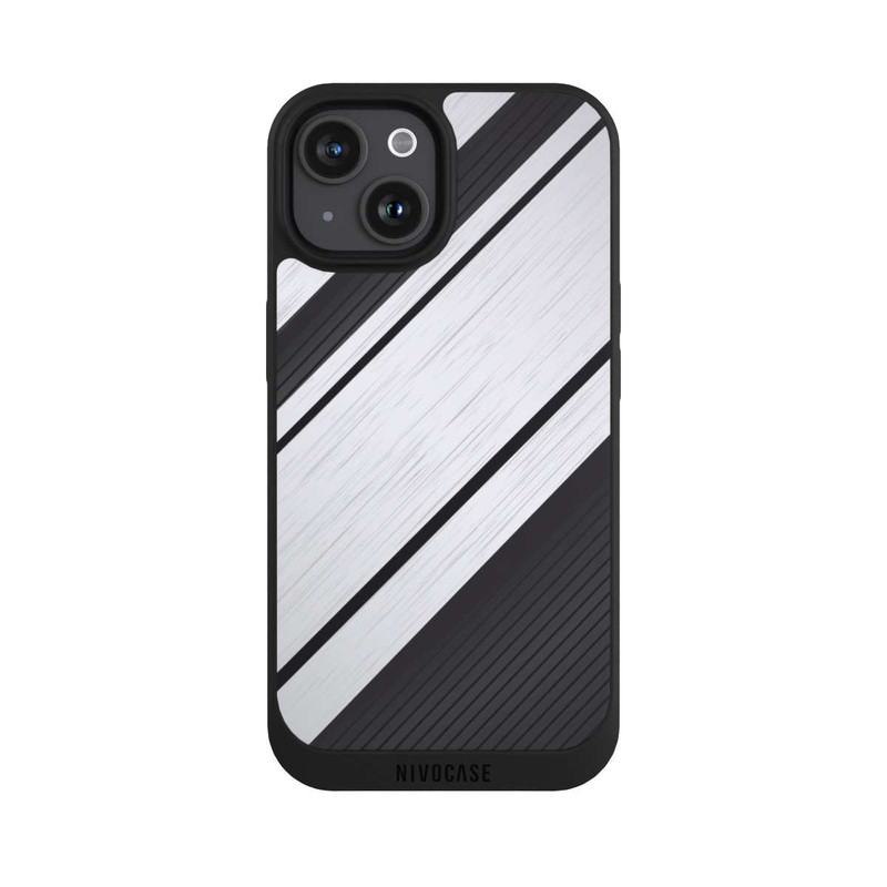 iPhone 15 NIVOpure Grey Metallic