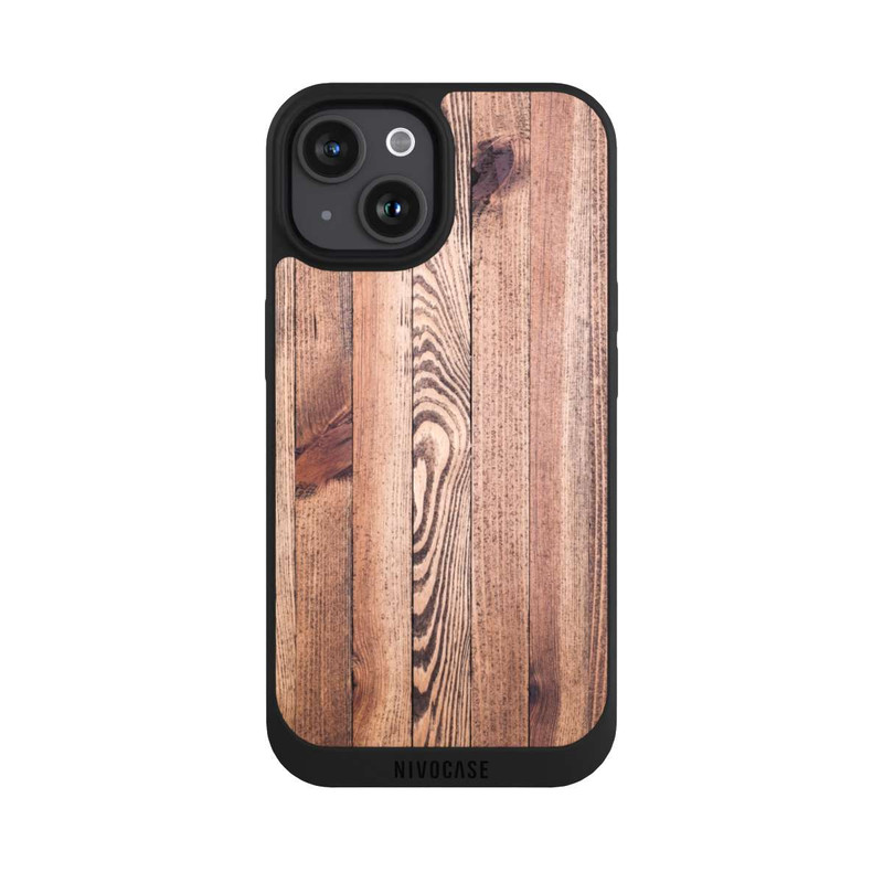 iPhone 15 NIVOpure Wooden Slats
