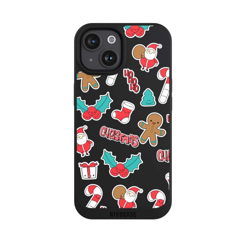 iPhone 15 NIVOpure Motif Noël sans Fond