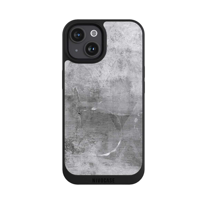 iPhone 15 NIVOpure Graue Betonwand 2