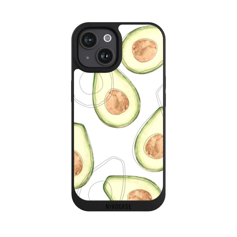 iPhone 15 NIVOpure Avocado Pattern
