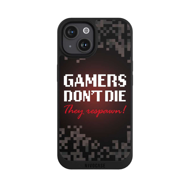 iPhone 15 NIVOpure Gamers Don't Die