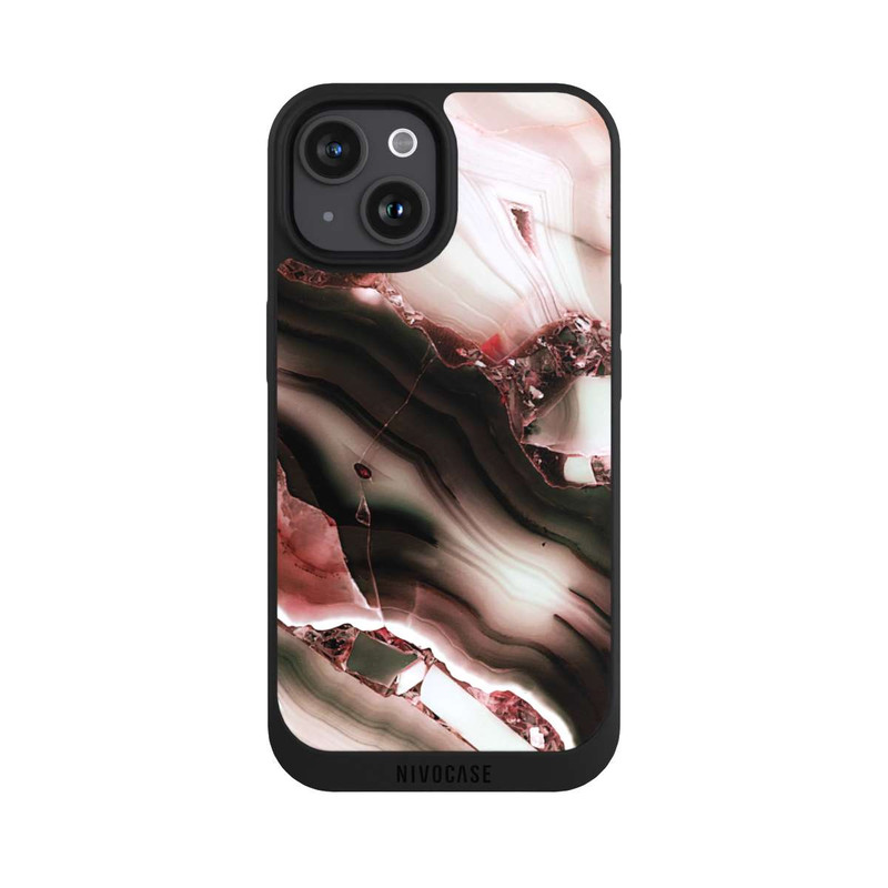 iPhone 15 NIVOpure Look pailleté cristal